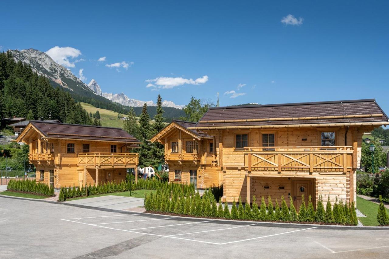 Dorf-Chalets Filzmoos Mit Sauna Екстериор снимка